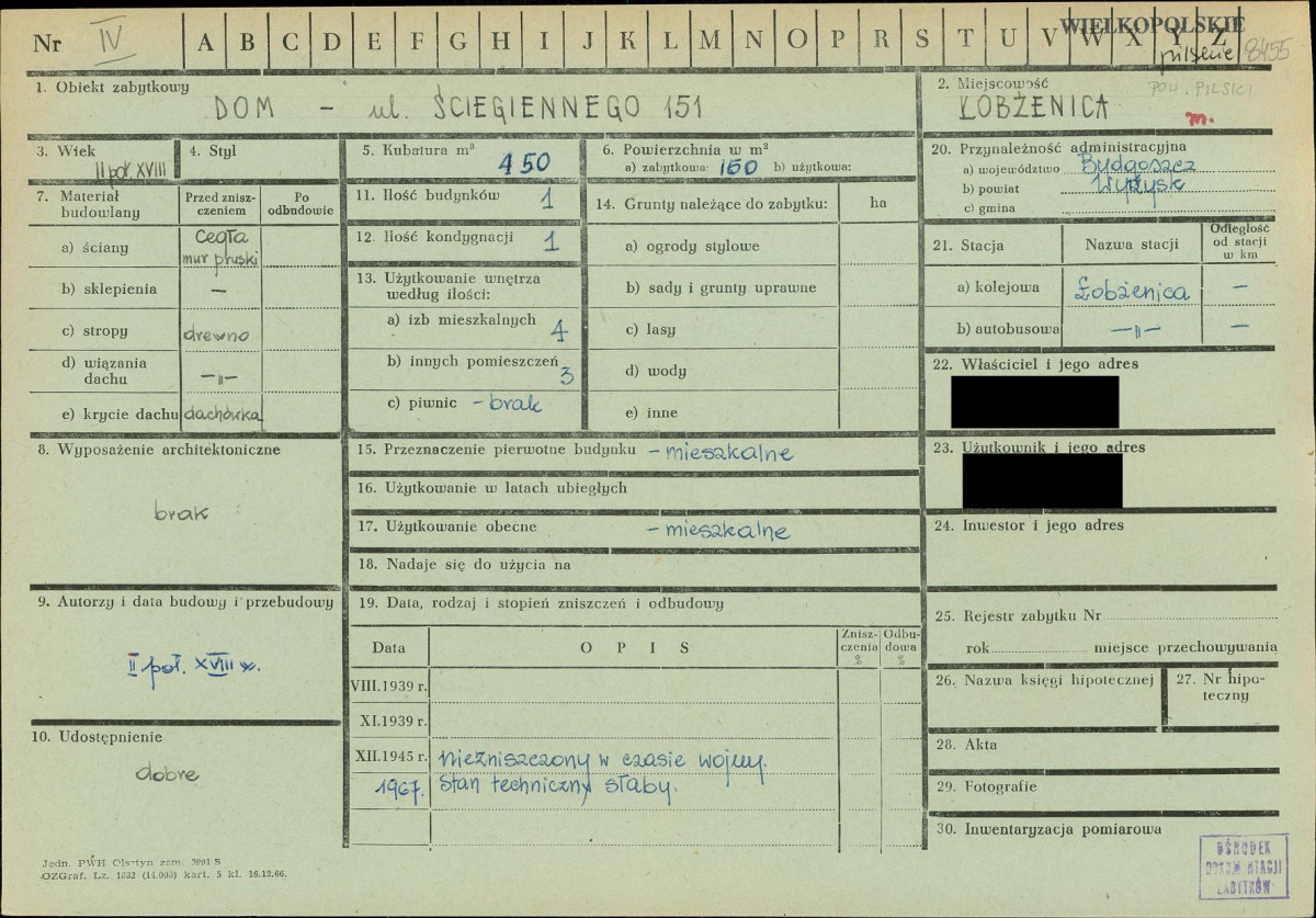 KZ - Karta zielona, skan nr 1