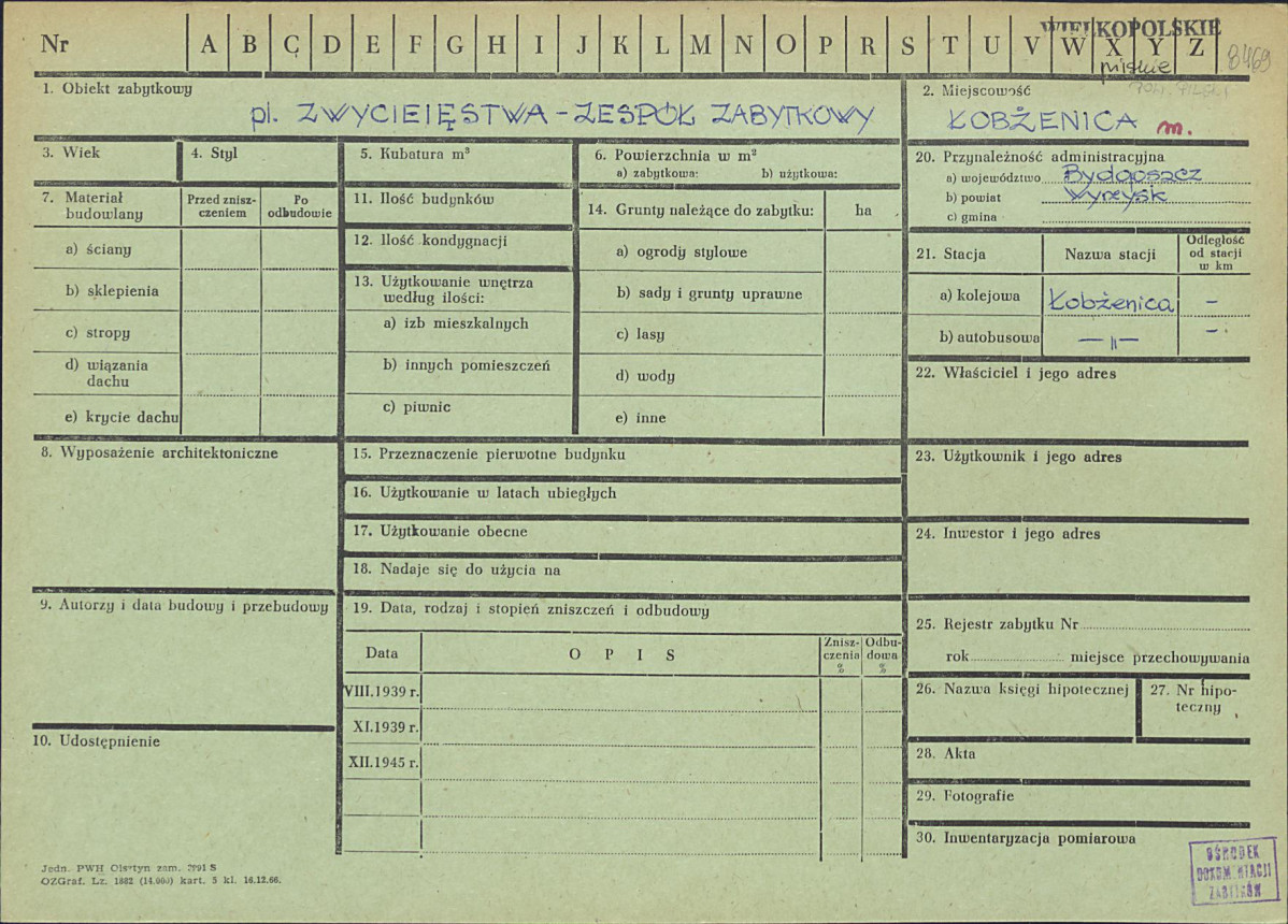 Karta zielona, skan nr 1