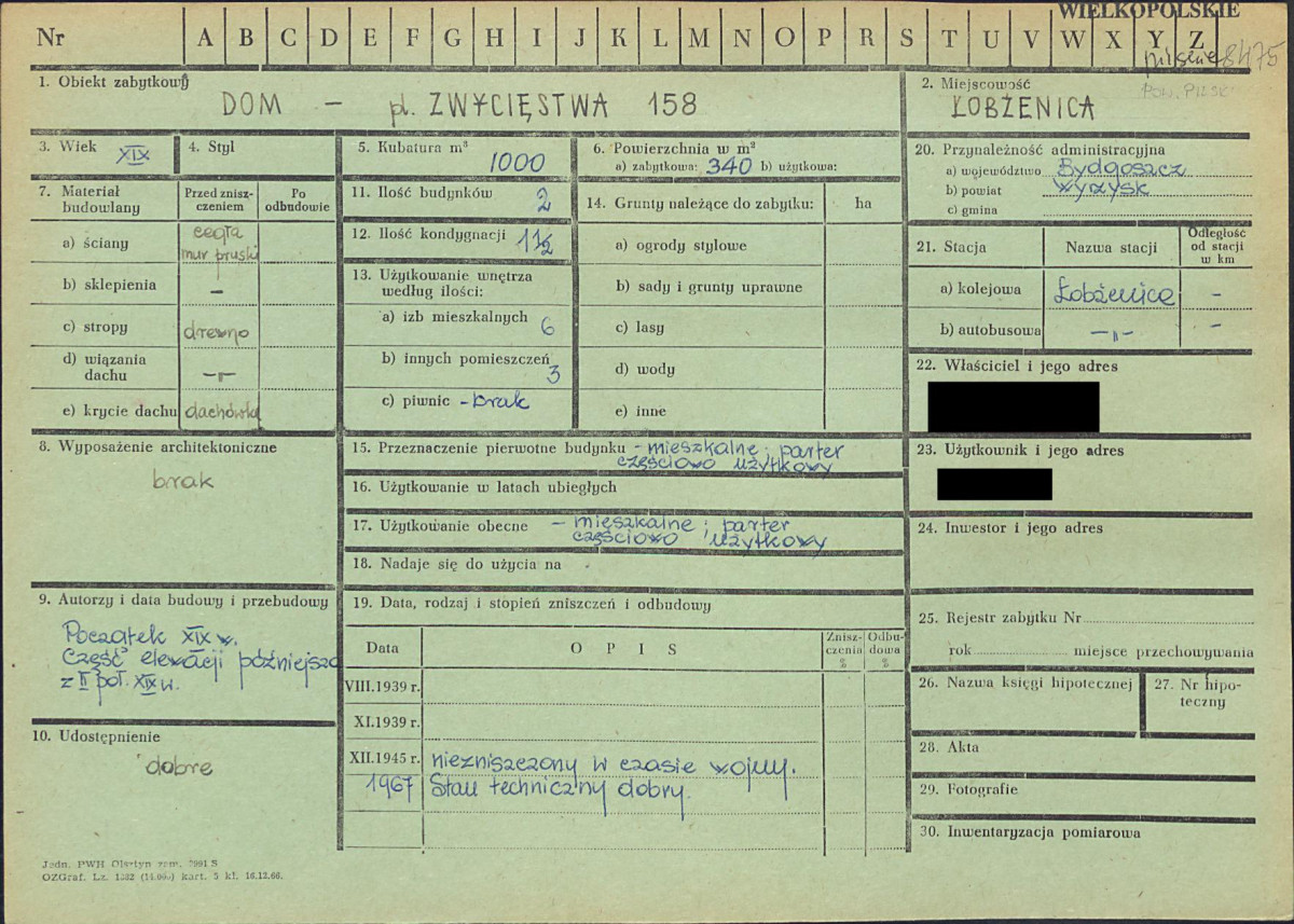 KZ - Karta zielona, skan nr 1