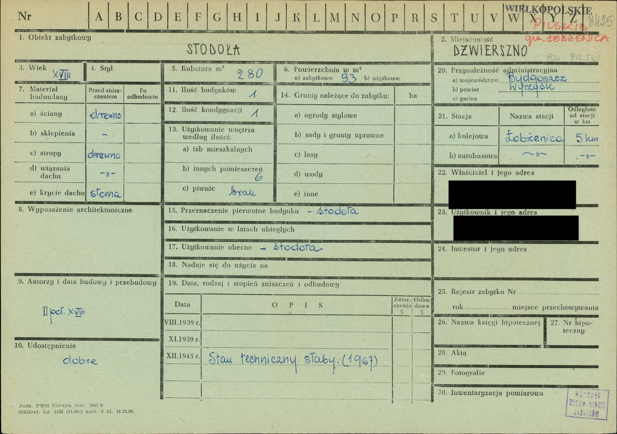 KZ - Karta zielona, skan nr 1