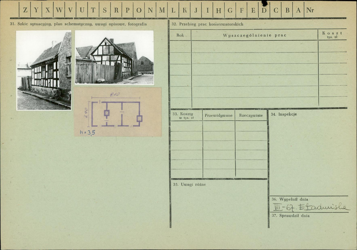KZ - Karta zielona, skan nr 2
