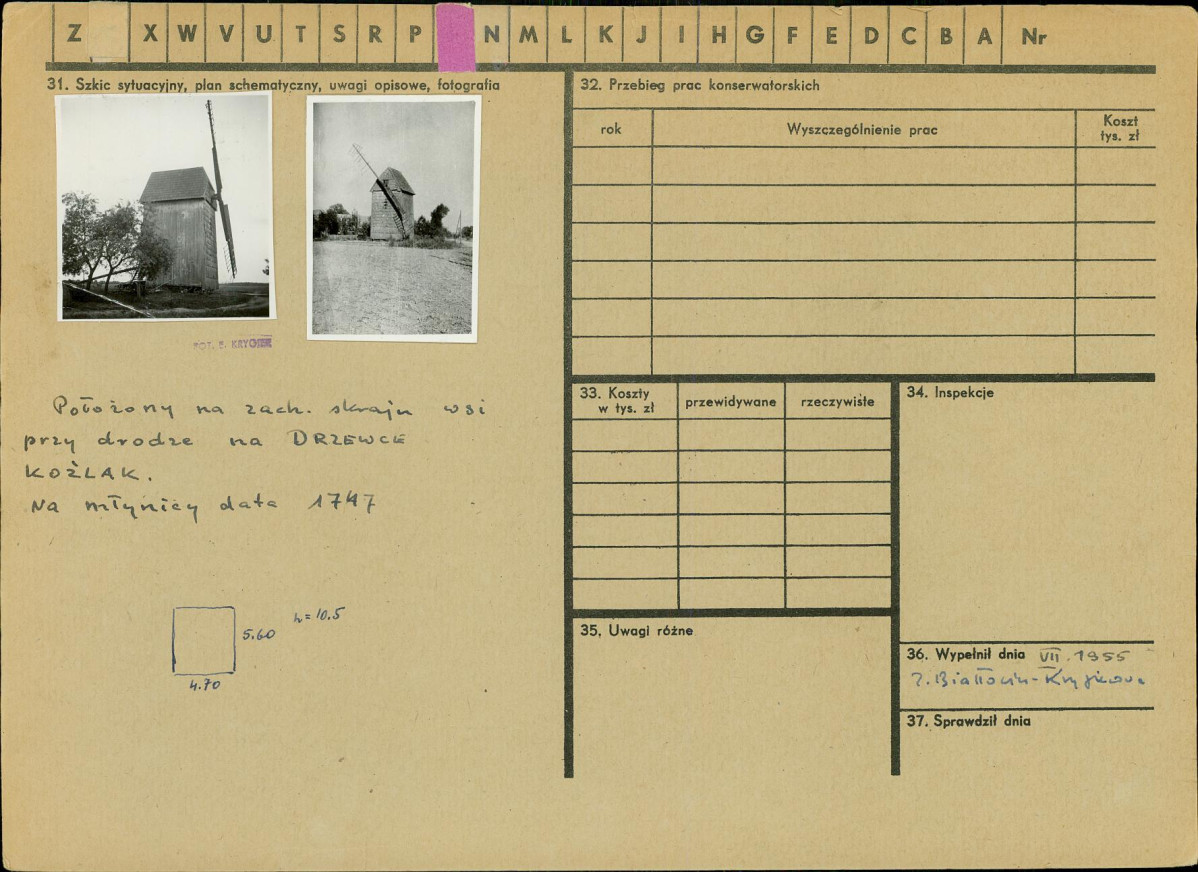 KZ - Karta zielona, skan nr 2