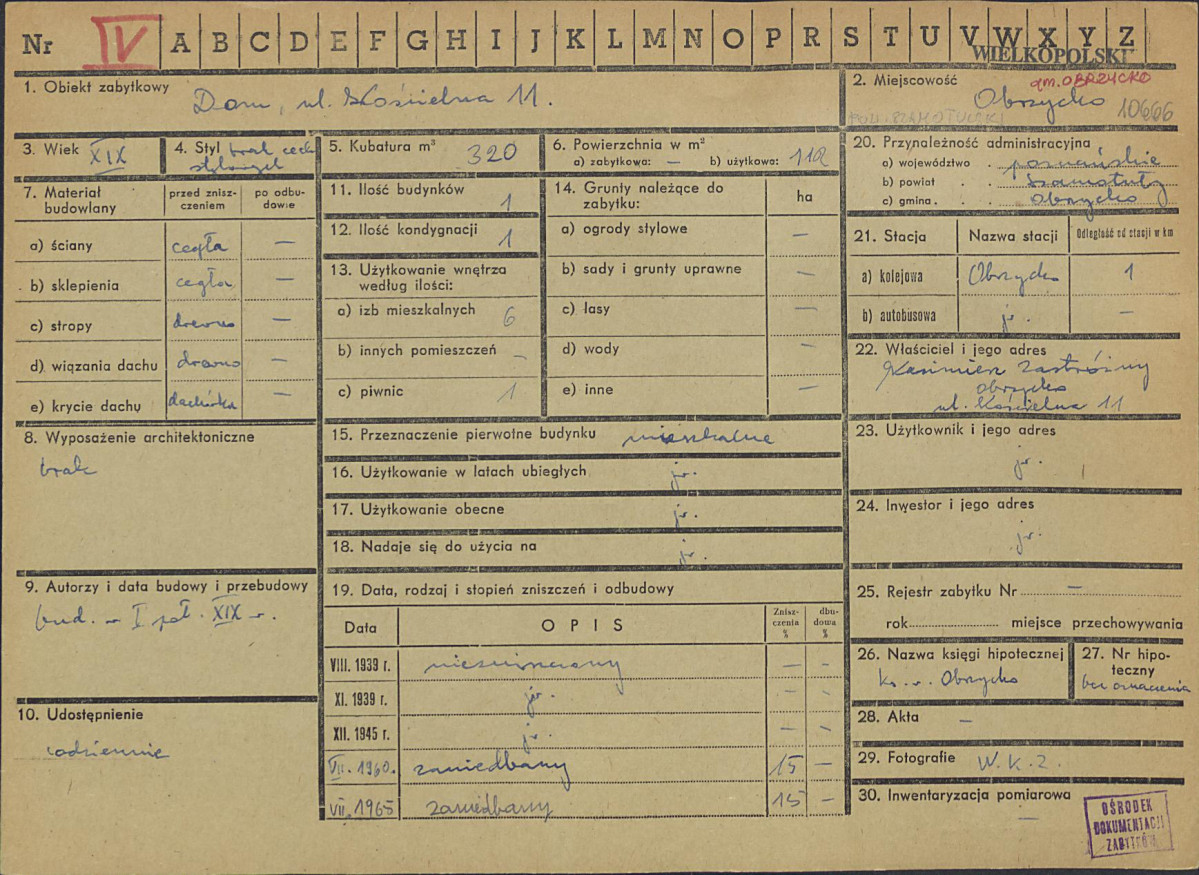 Karta zielona, skan nr 1