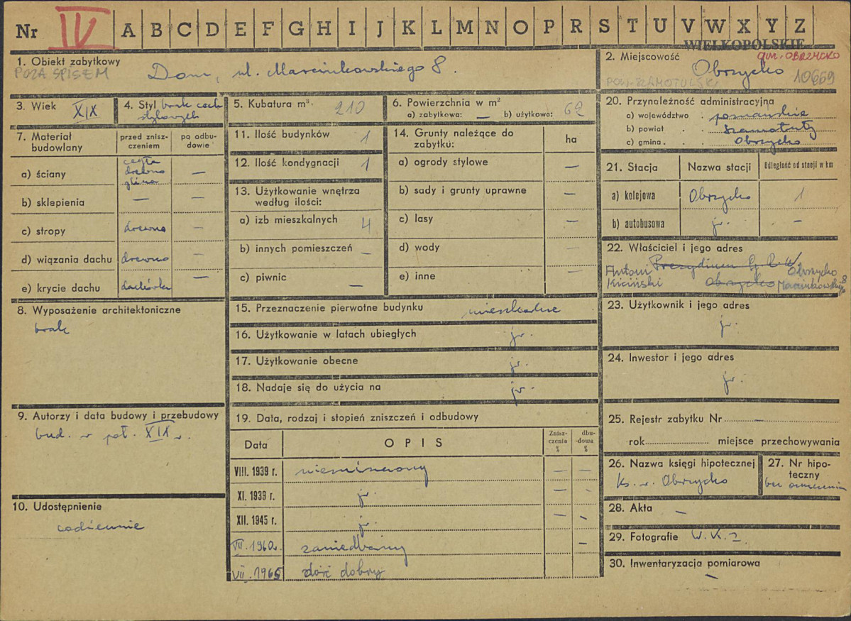 Karta zielona, skan nr 1