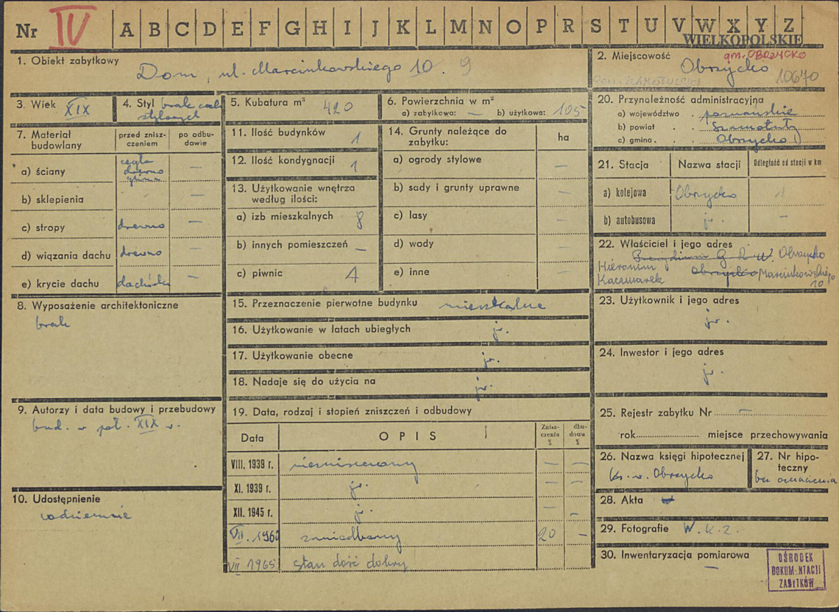Karta zielona, skan nr 1