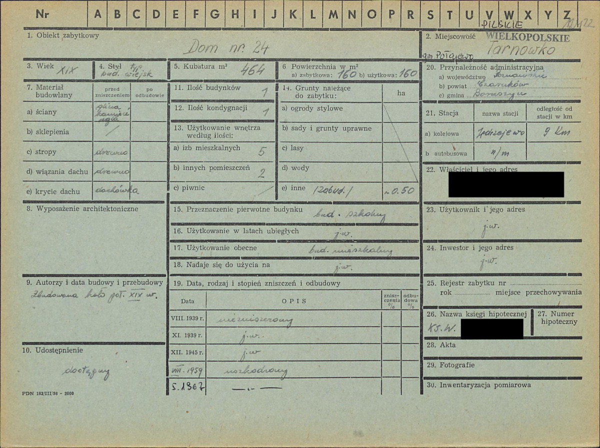 KZ - Karta zielona, skan nr 1