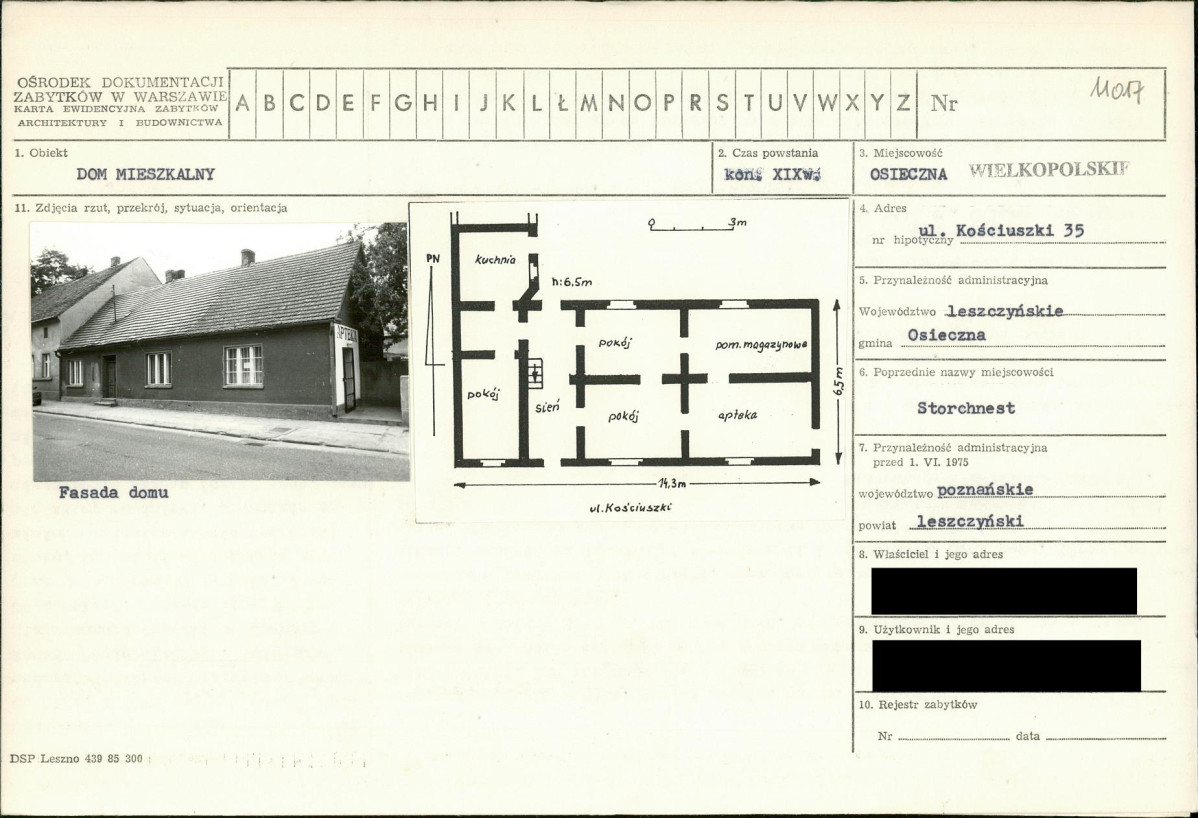 KB - Karta biała, skan nr 1