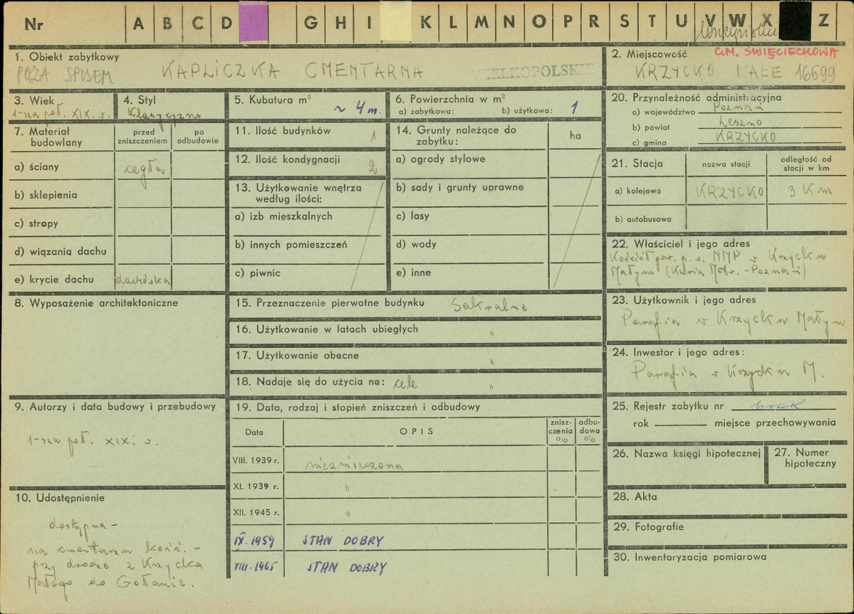 Karta zielona, skan nr 1