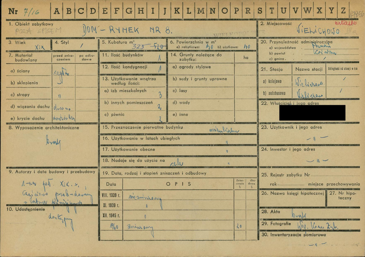 KZ - Karta zielona, skan nr 1