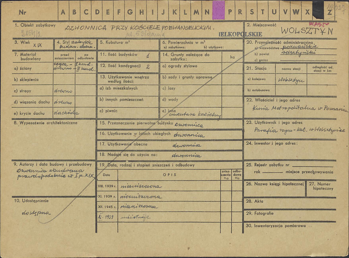 KZ - Karta zielona, skan nr 1