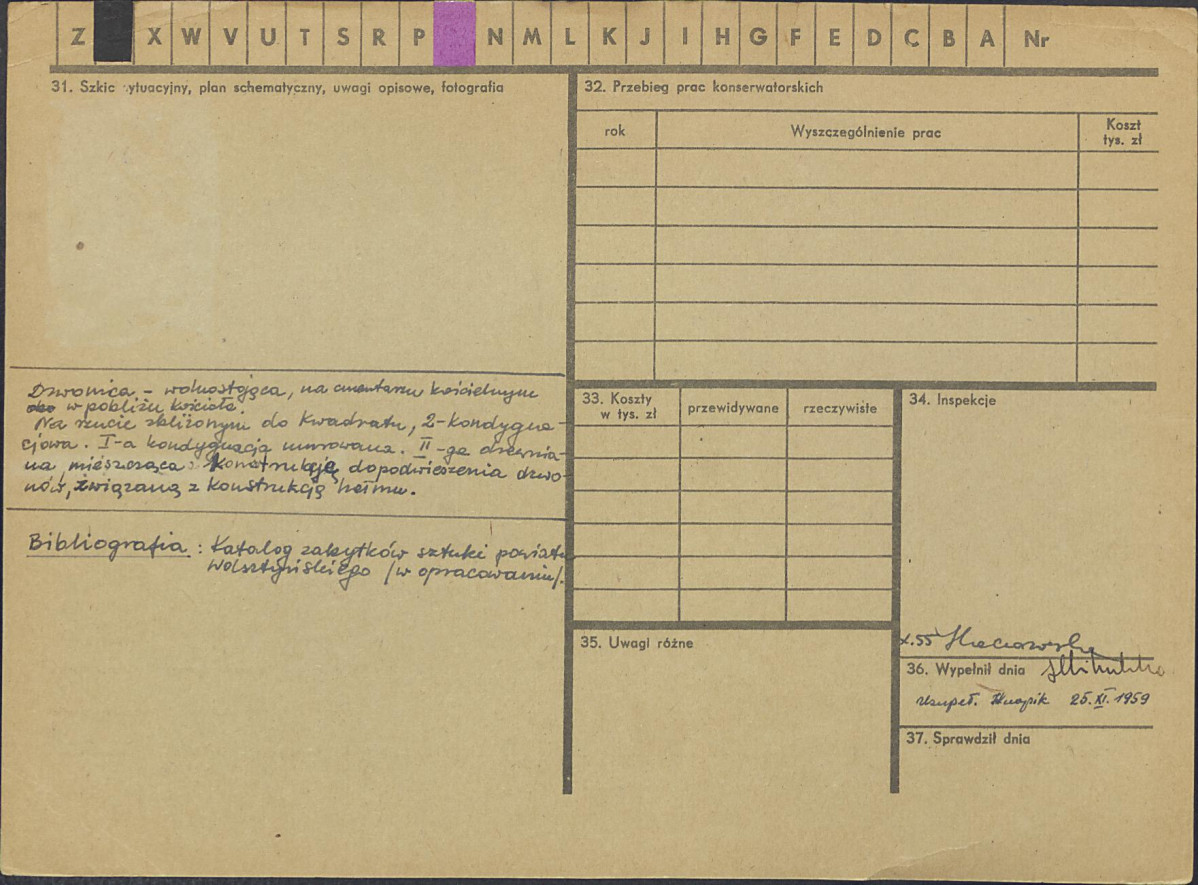 KZ - Karta zielona, skan nr 2