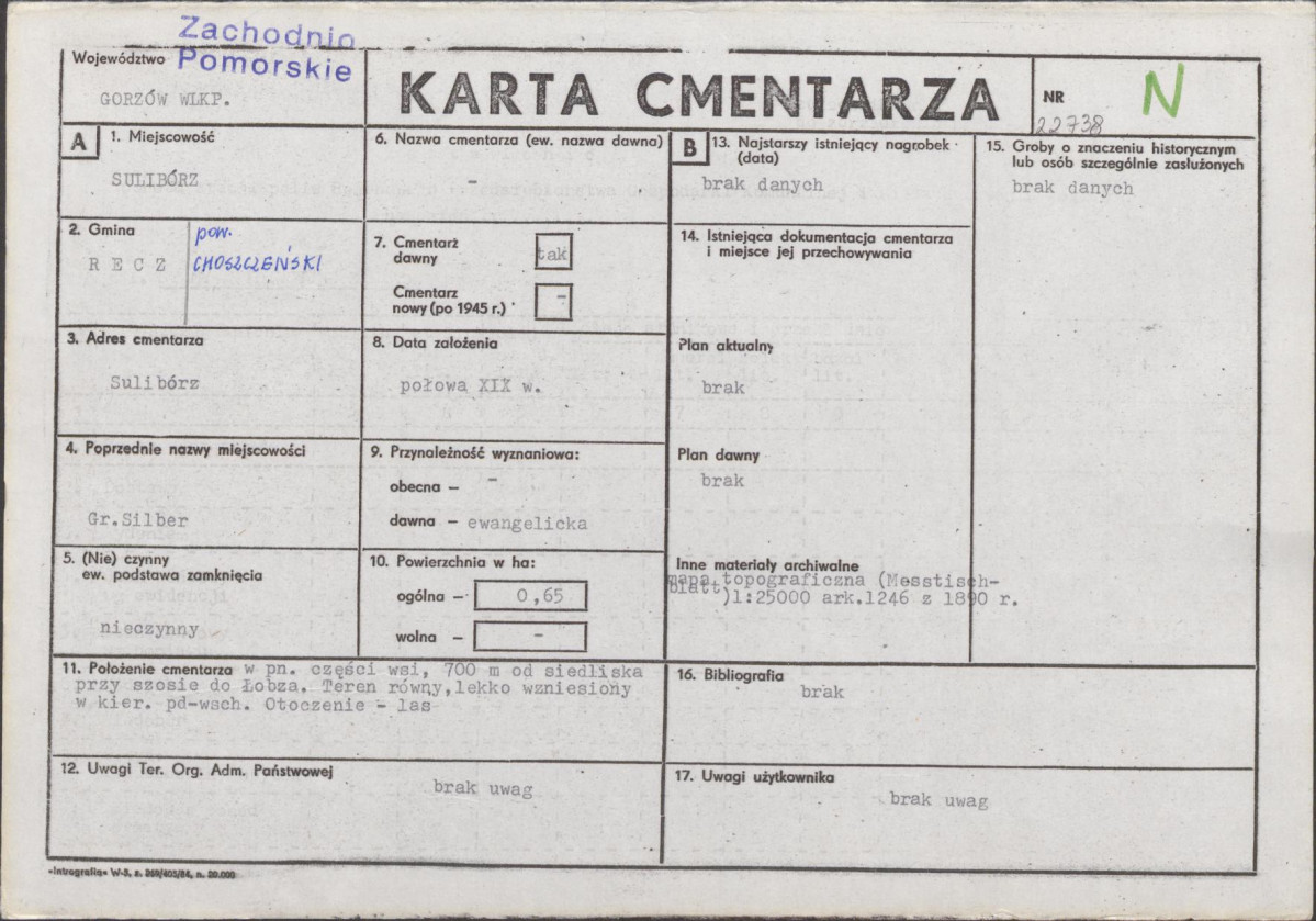 Karta cmentarza, skan nr 1