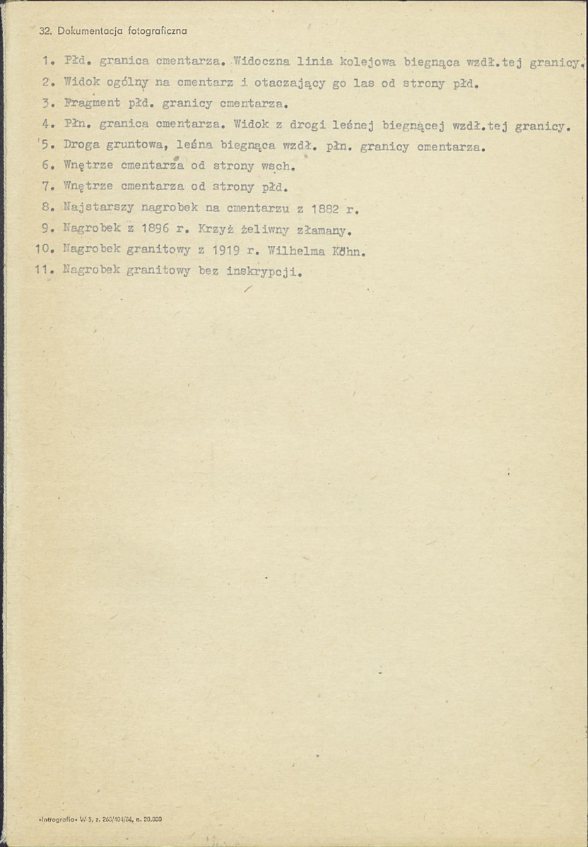 Karta cmentarza, skan nr 4