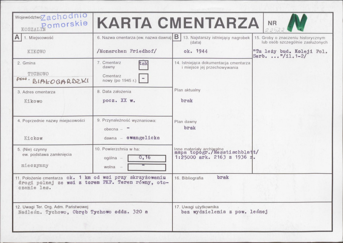 Karta cmentarza, skan nr 1