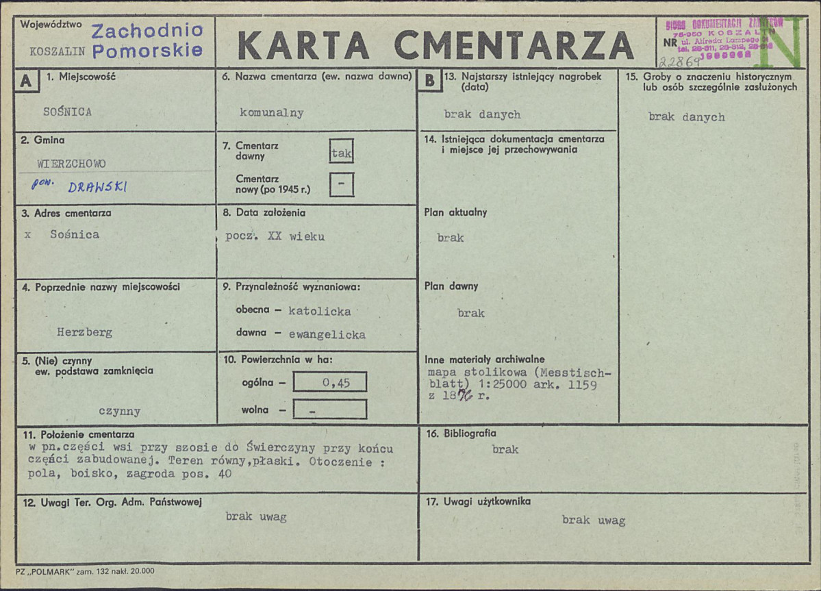 Karta cmentarza, skan nr 1
