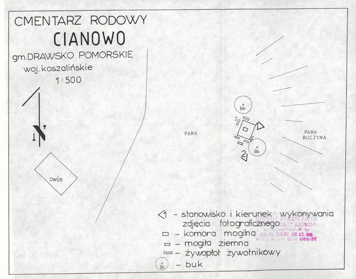 Karta cmentarza, skan nr 3