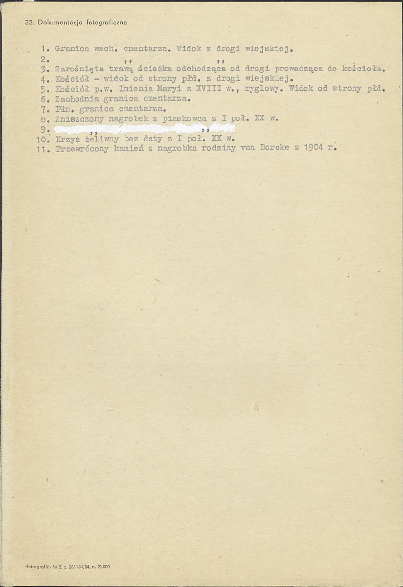 Karta cmentarza, skan nr 4
