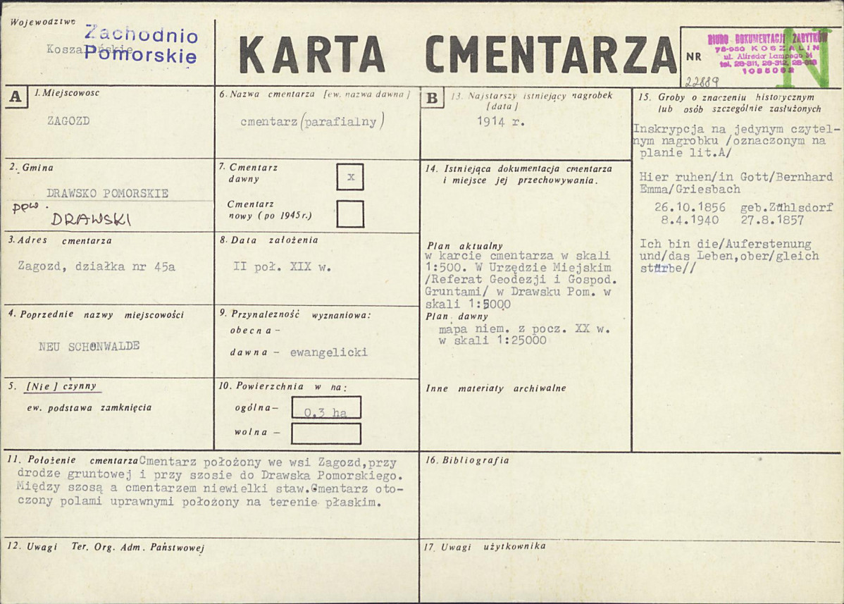 Karta cmentarza, skan nr 1