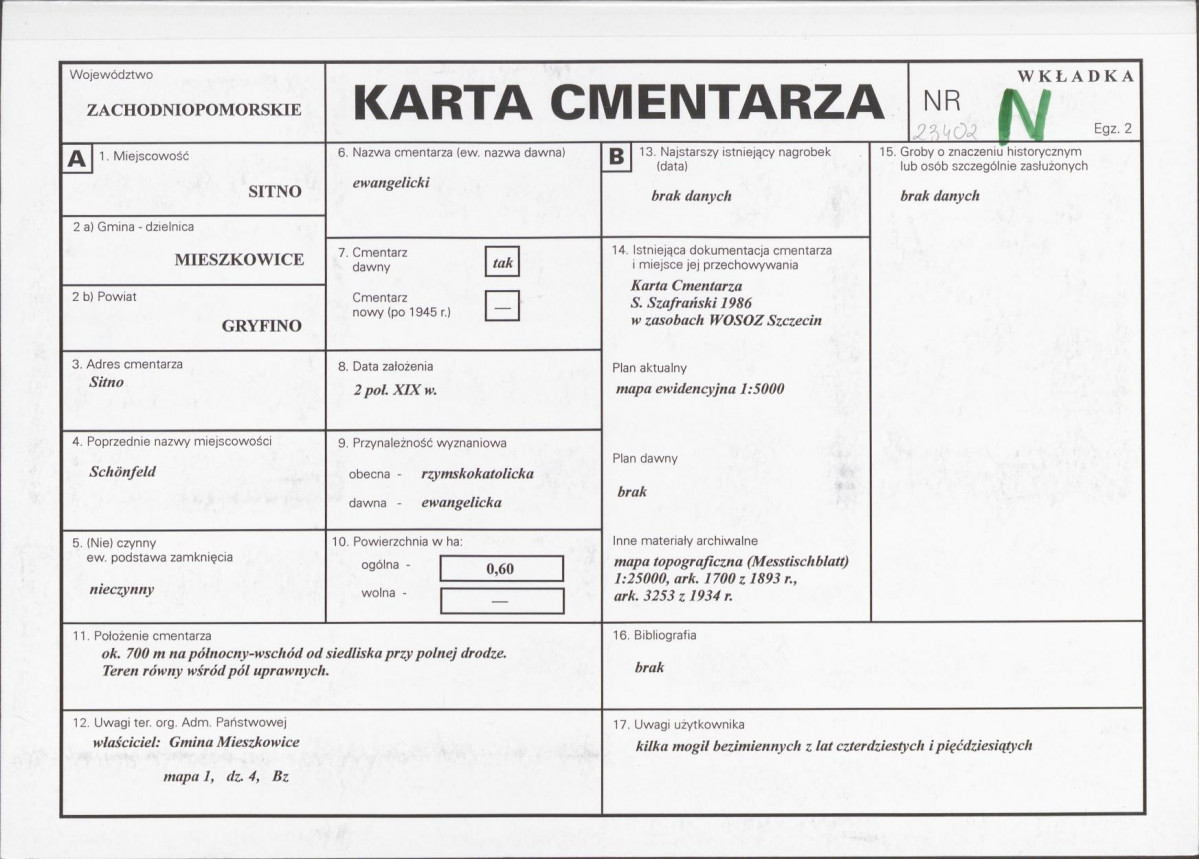 Karta cmentarza, skan nr 1