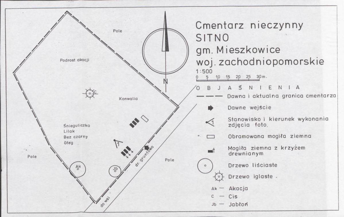 Karta cmentarza, skan nr 3