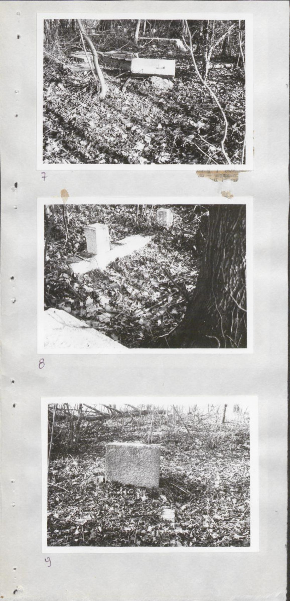 Karta cmentarza, skan nr 6