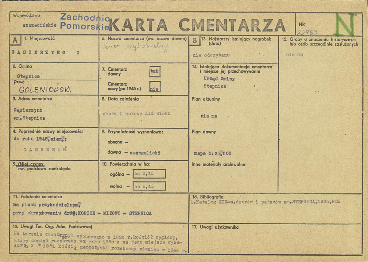 Karta cmentarza, skan nr 1