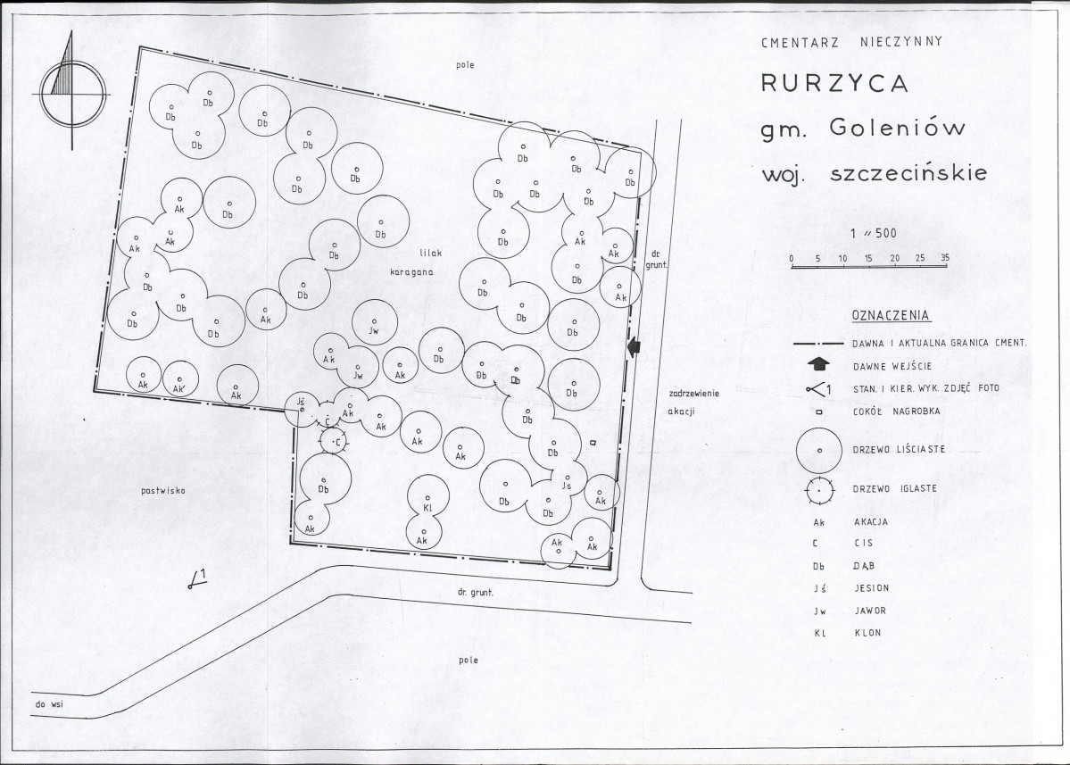 Karta cmentarza, skan nr 3