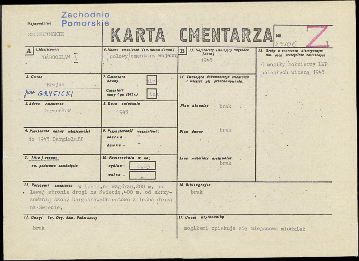 Karta cmentarza, skan nr 1