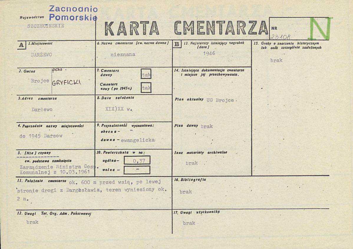 Karta cmentarza, skan nr 1