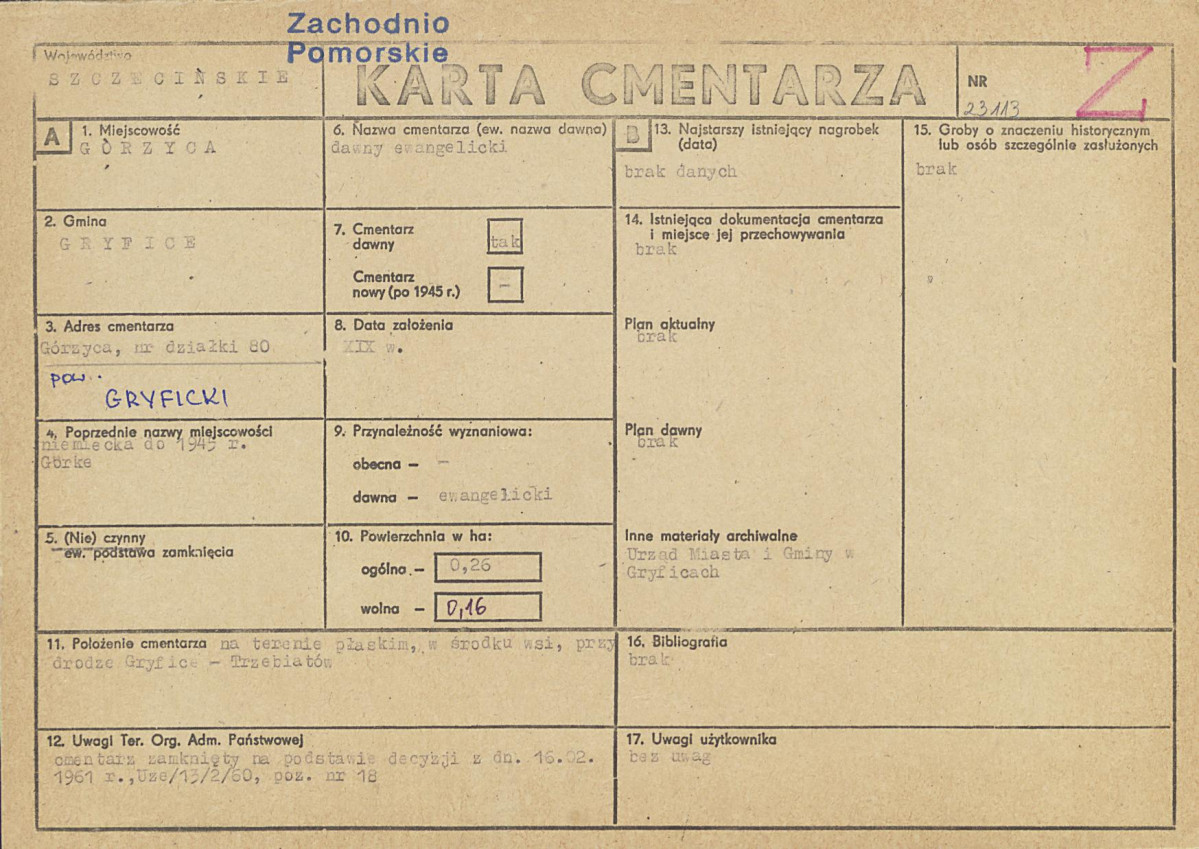 Karta cmentarza, skan nr 1
