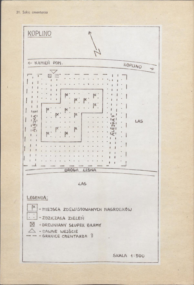 Karta cmentarza, skan nr 3