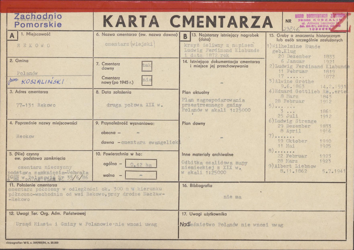 Karta cmentarza, skan nr 1