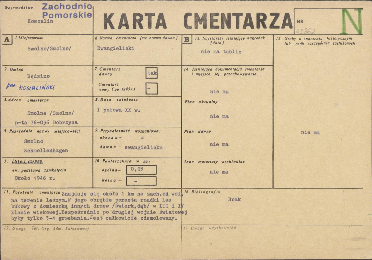 Karta cmentarza, skan nr 1