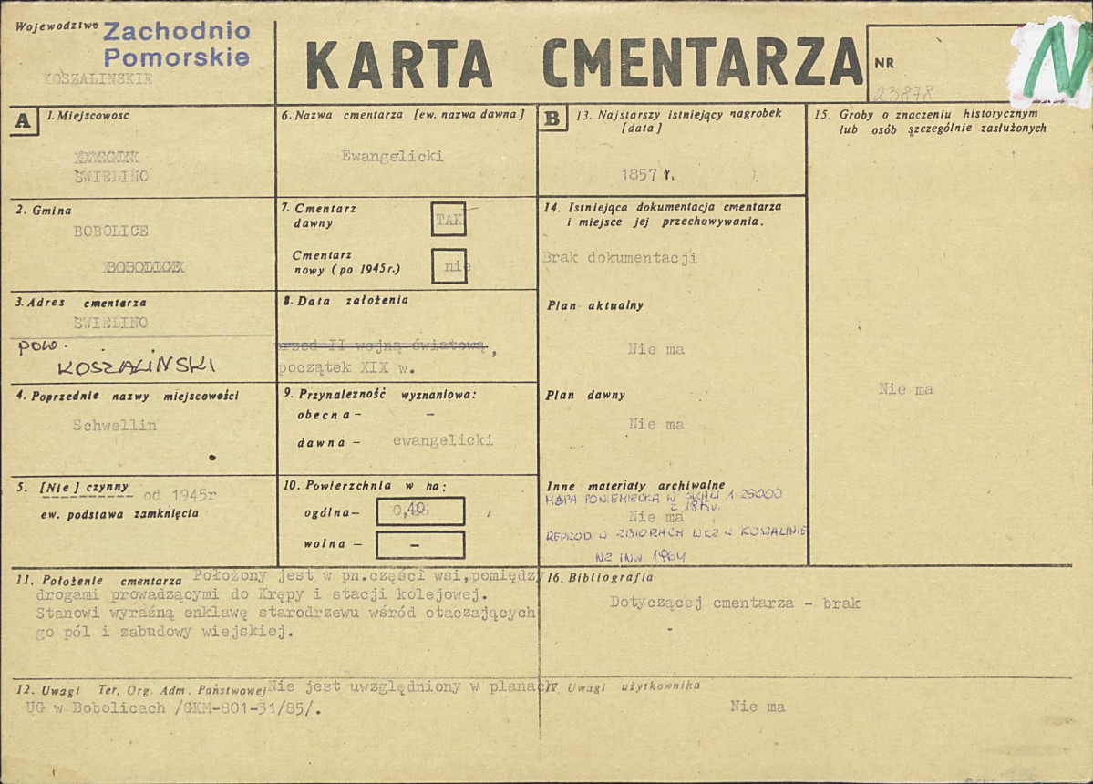 Karta cmentarza, skan nr 1