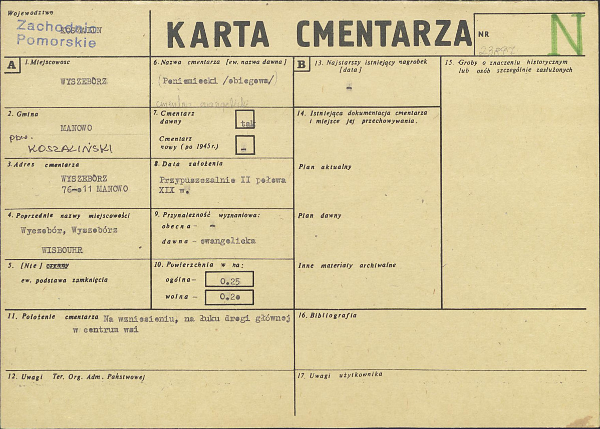 Karta cmentarza, skan nr 1