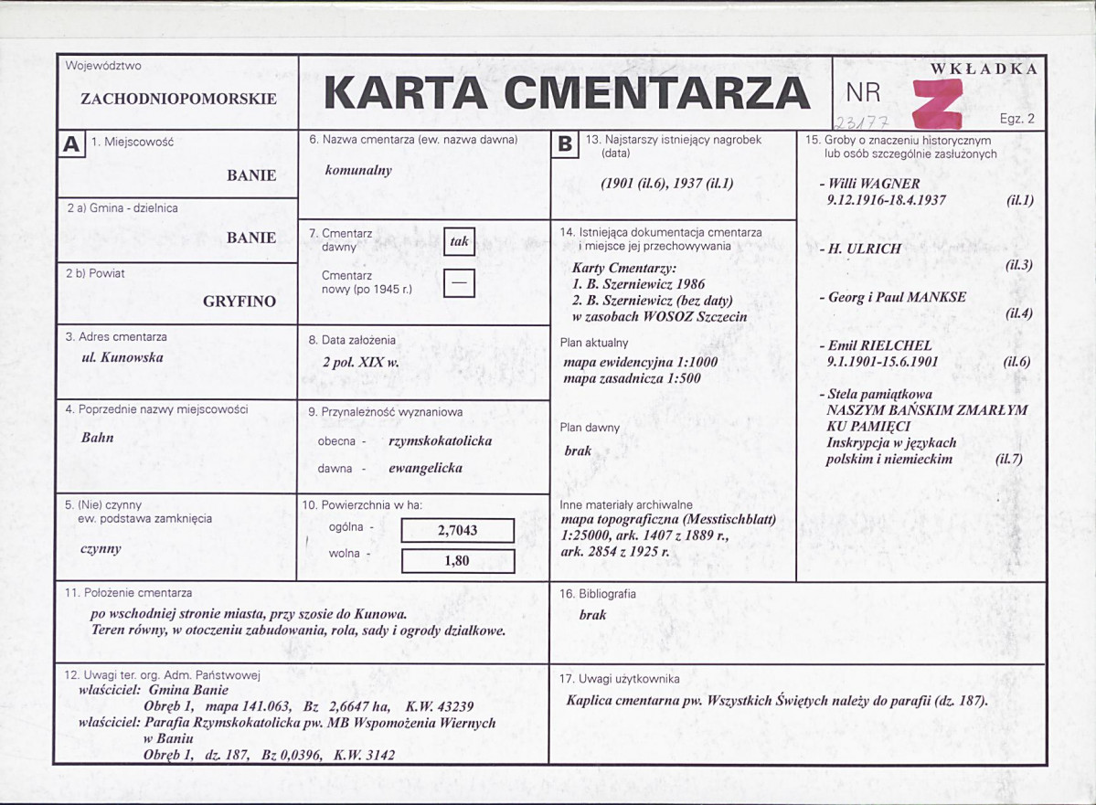 Karta cmentarza, skan nr 1