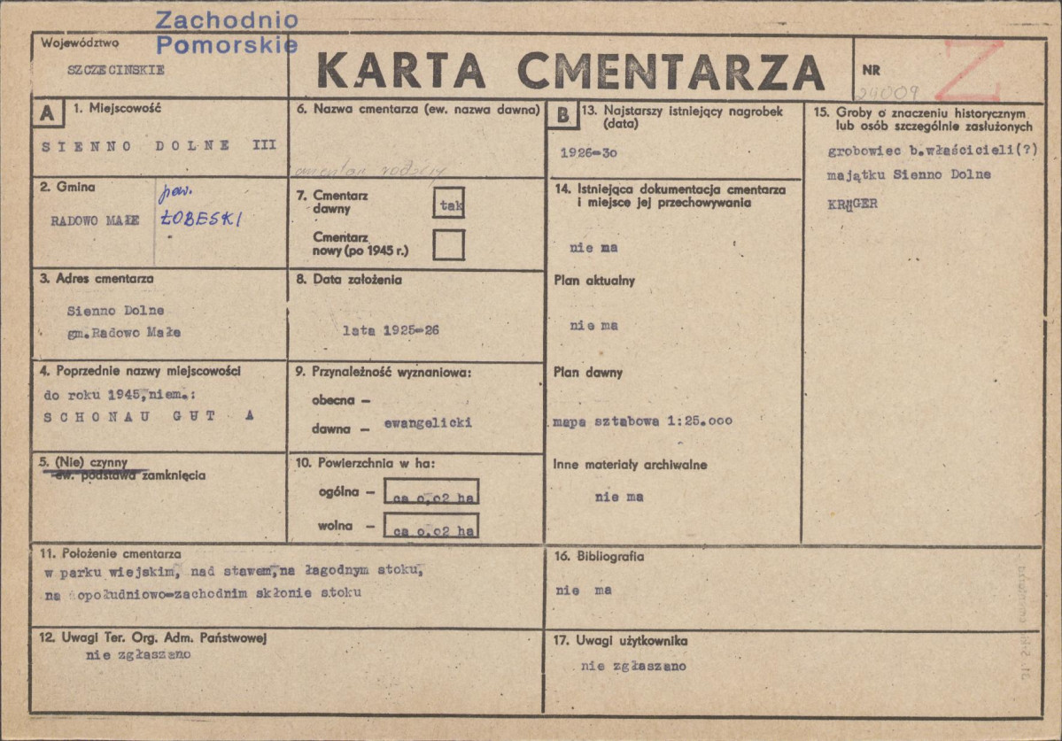 Karta cmentarza, skan nr 1
