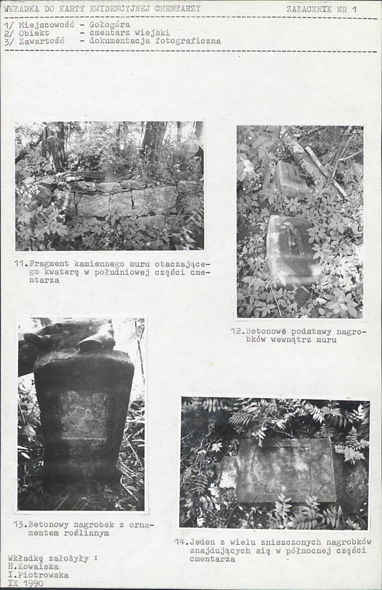 Karta cmentarza, skan nr 6