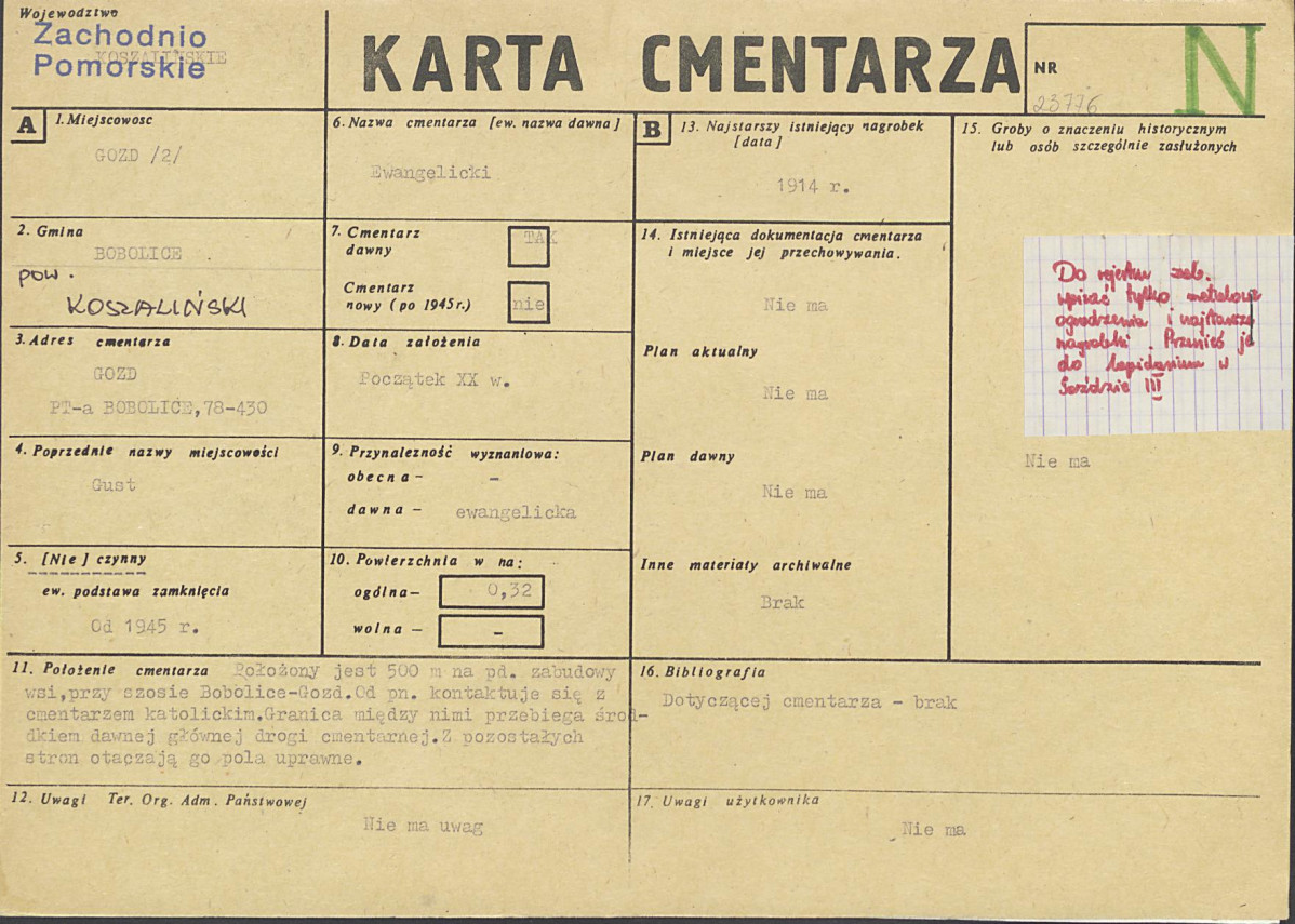 Karta cmentarza, skan nr 1