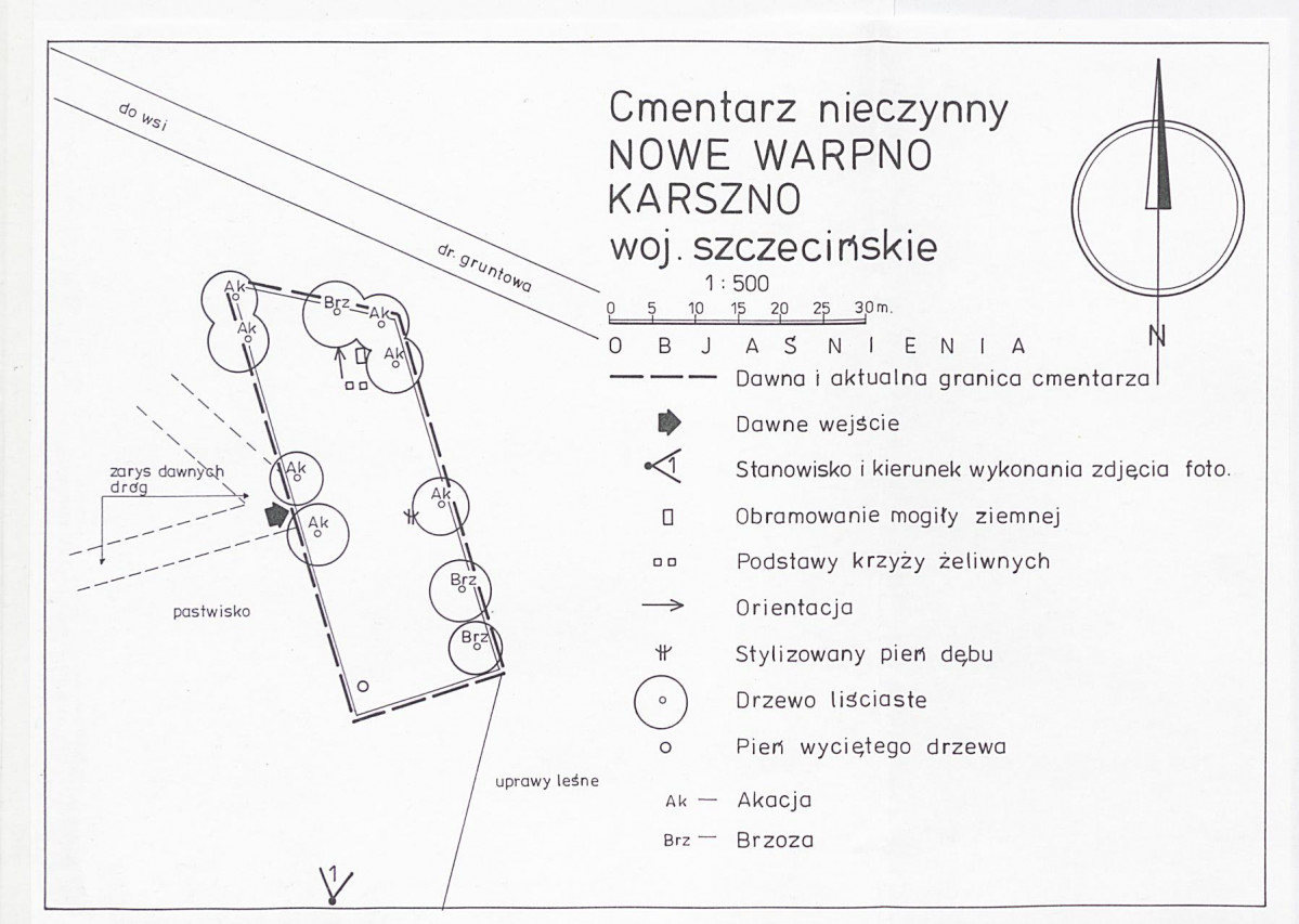 Karta cmentarza, skan nr 4