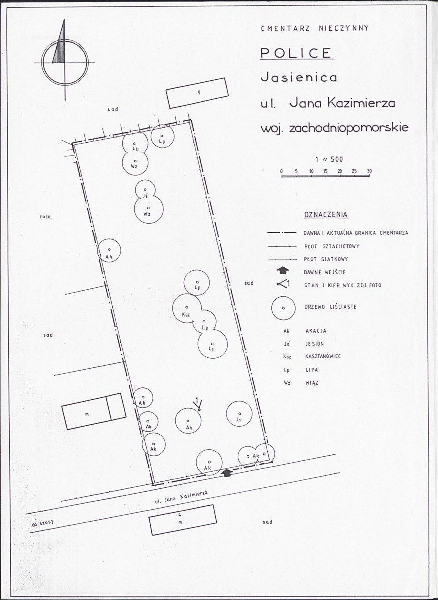 Karta cmentarza, skan nr 3