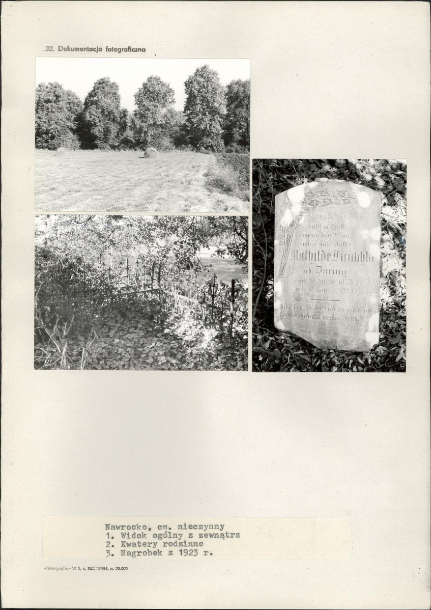 Karta cmentarza, skan nr 4
