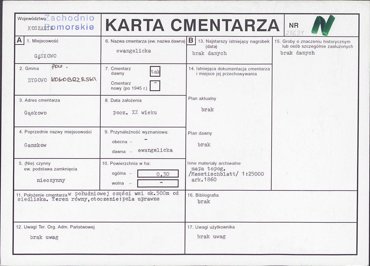 Karta cmentarza, skan nr 1