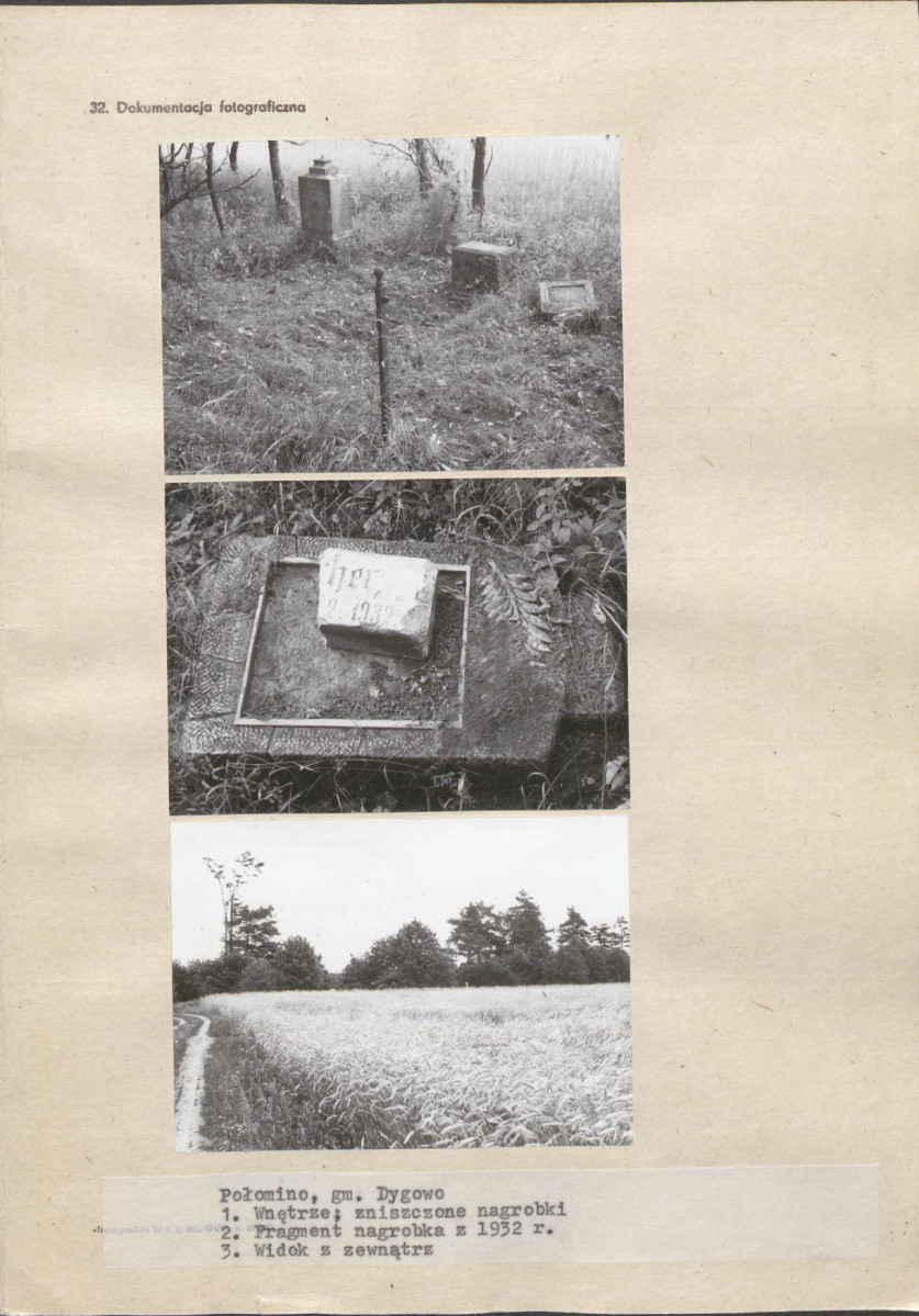 Karta cmentarza, skan nr 5