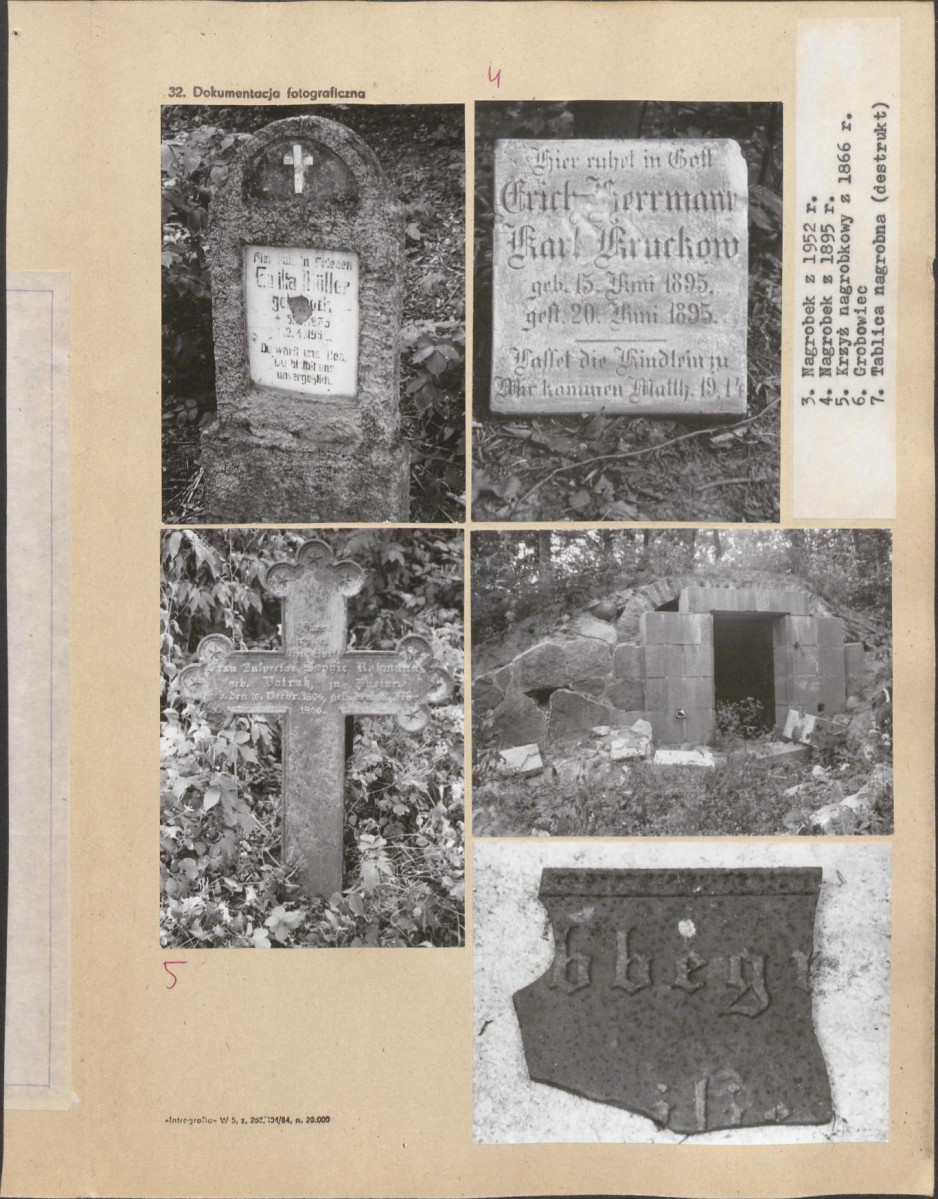 Karta cmentarza, skan nr 6