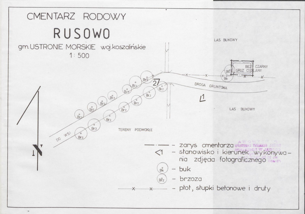 Karta cmentarza, skan nr 3