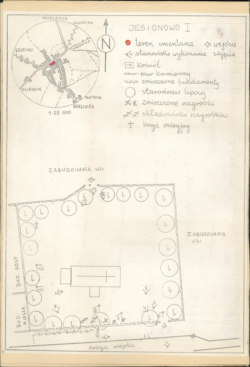 Karta cmentarza, skan nr 3