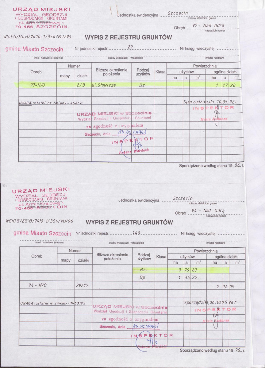 KC - Karta cmentarza, skan nr 7