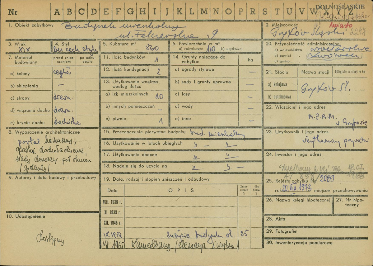 Karta zielona, skan nr 1