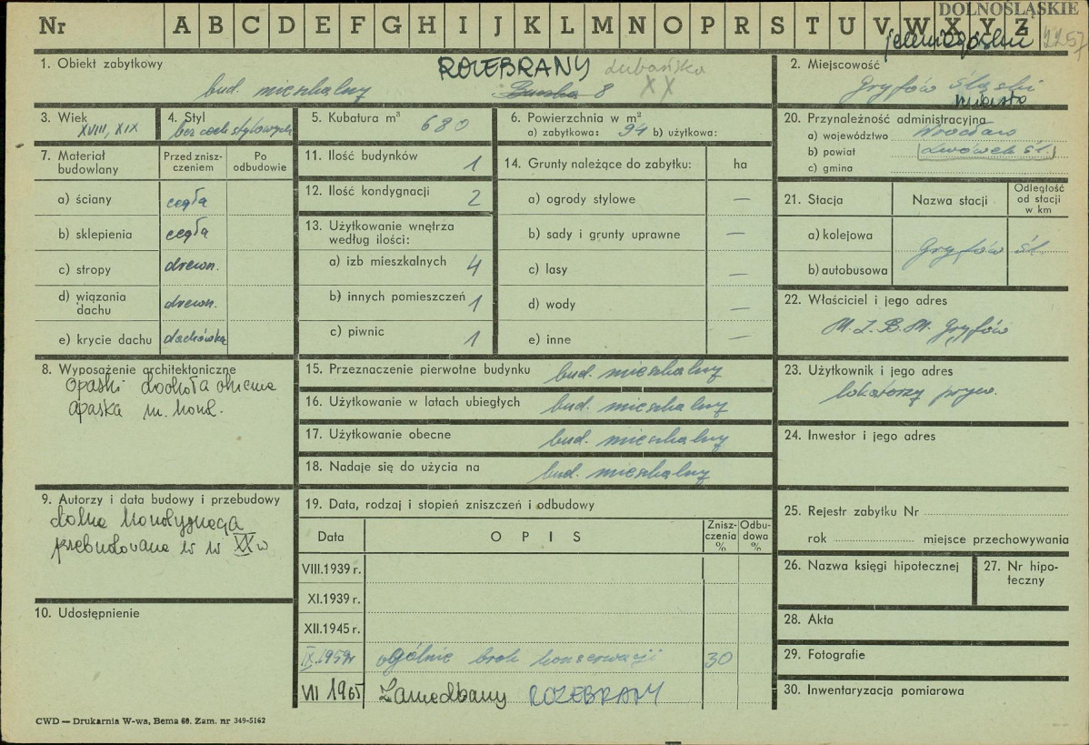 Karta zielona, skan nr 1